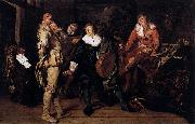 Pieter Codde Actors Changing Room oil painting